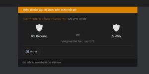 Soi Kèo Rs Berkane Vs Al-Ahly Lúc 00h00 Ngày 02/11: Vô địch CLB Châu Phi 6 Đánh giá phong độ hiện tại của RS Berkane vs AL-Ahly