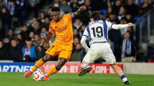 Soi Kèo Real Sociedad Vs Real Madrid 21h15 13/09 - Vòng 4 La Liga 10 Vinicius được tin tưởng trên hàng tấn công của Kền kền trắng